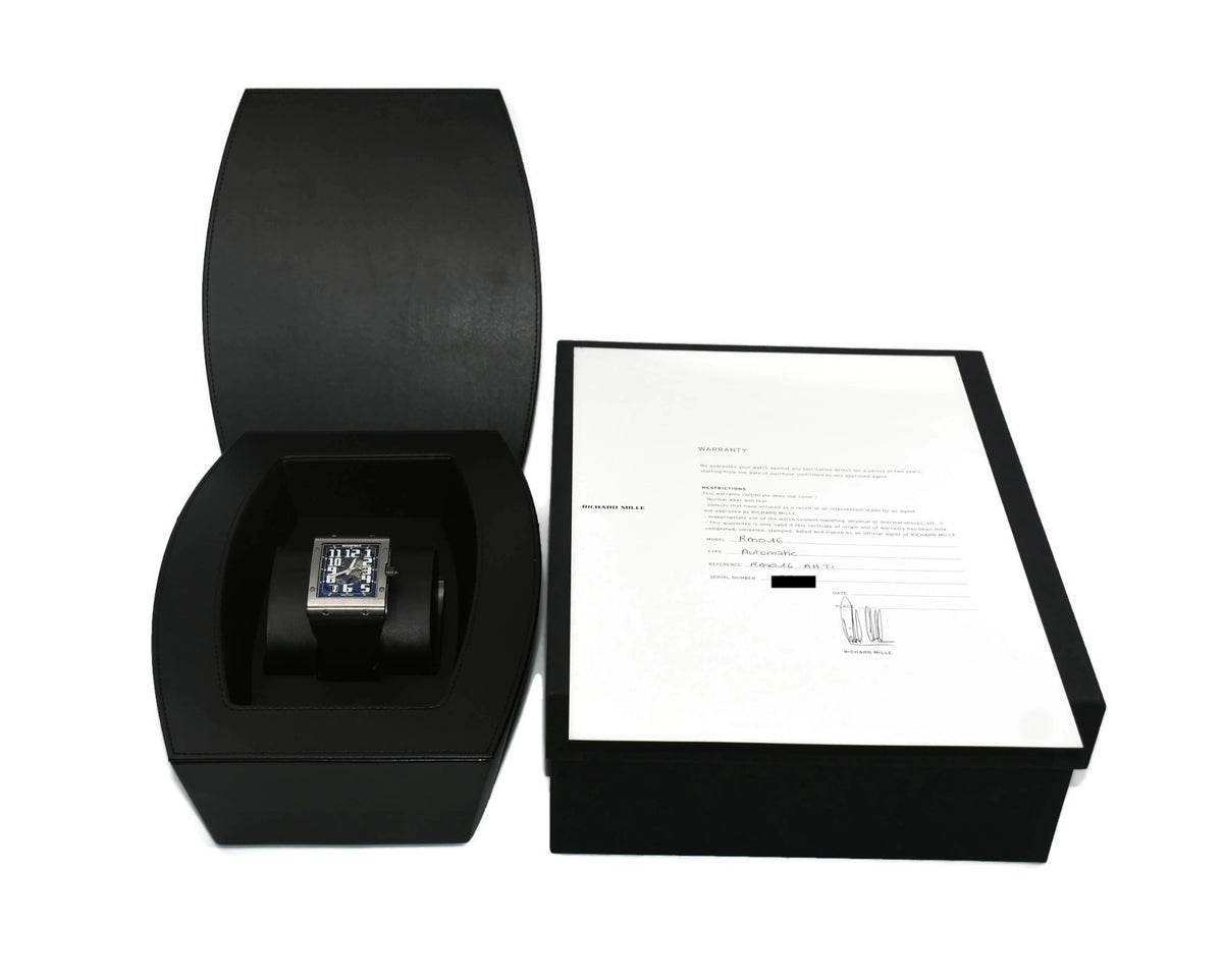 Richard Mille Extra Flat Titanium Watch RM016