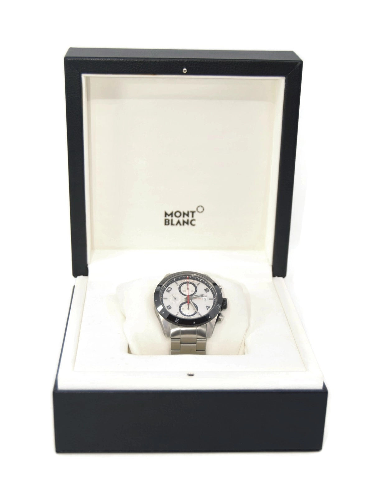 Montblanc Timewalker Chronograph Stainless Steel Watch 7424