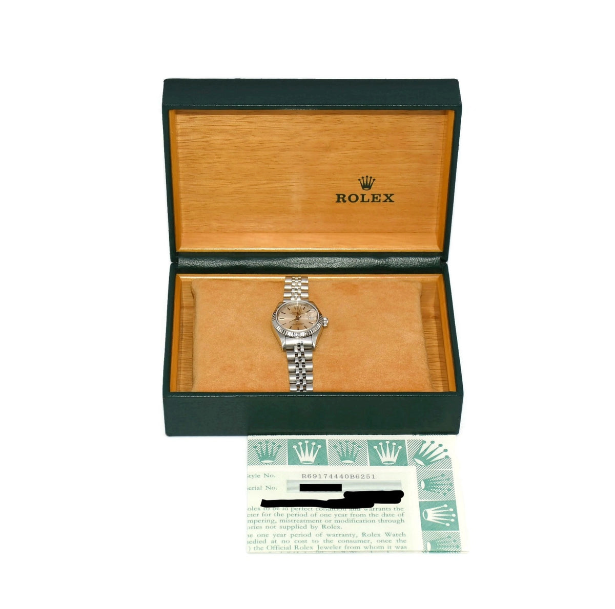 Rolex Datejust Stainless Steel Watch 69174