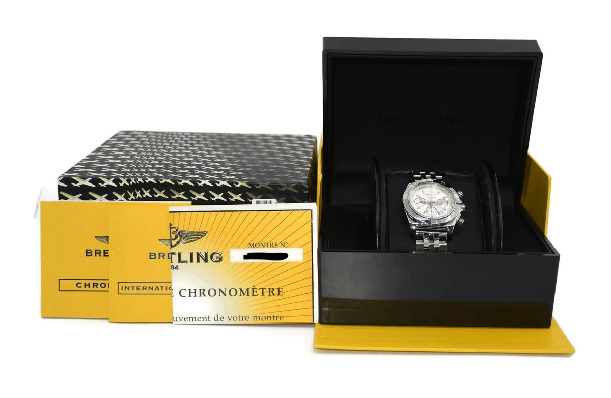 Breitling Chronomat Stainless Steel Watch AB0110