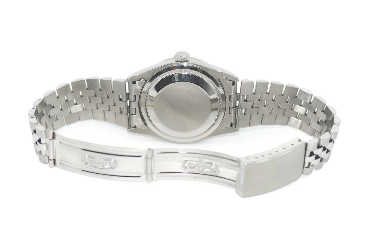 Rolex Datejust Diamond Stainless Steel Watch 16234