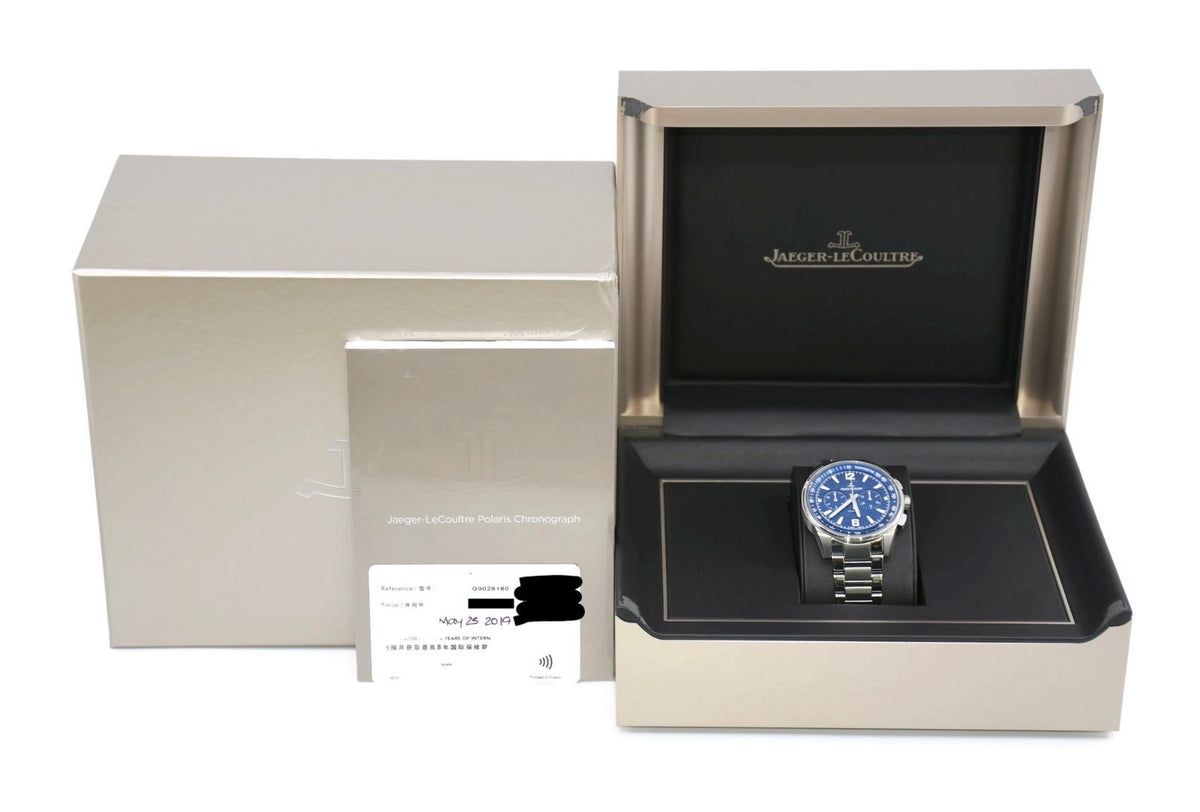 Jaeger LeCoultre Polaris Chronograph Stainless Steel Watch Q9028180