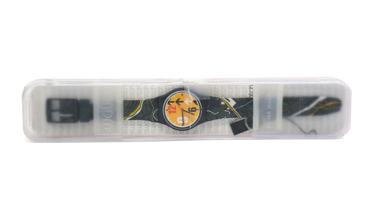 Swatch Gent Fast Turn Plastic Watch GB233