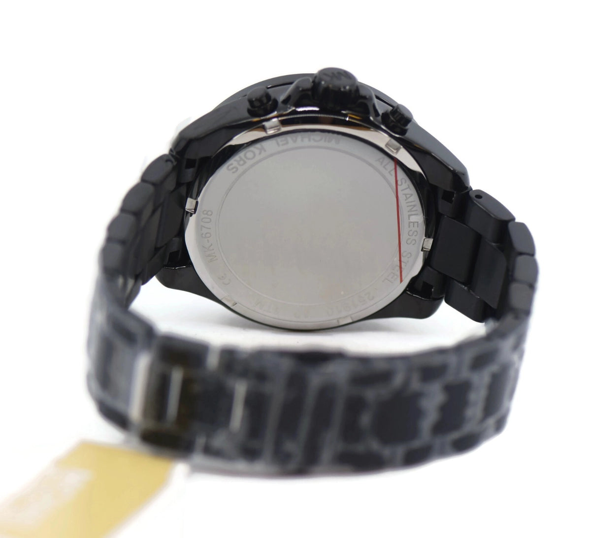 Michael Kors Wren Black Stainless Steel Watch MK6708