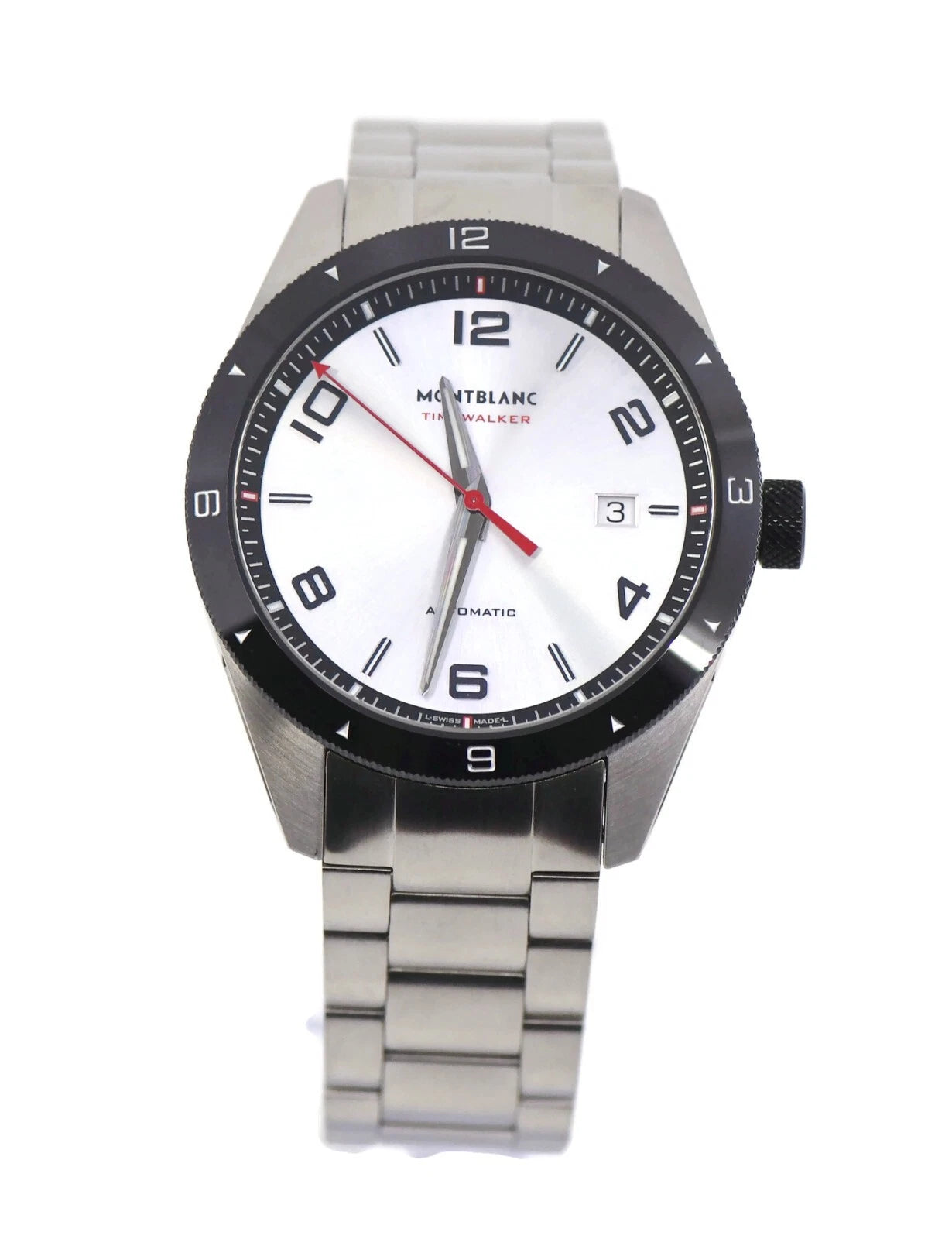 Montblanc Timewalker Stainless Steel Watch 116057