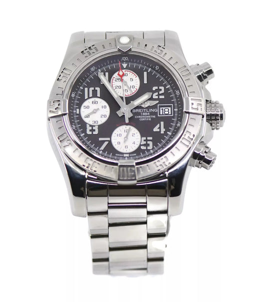 Breitling Avenger 2 Chronograph Stainless Steel Watch A13381