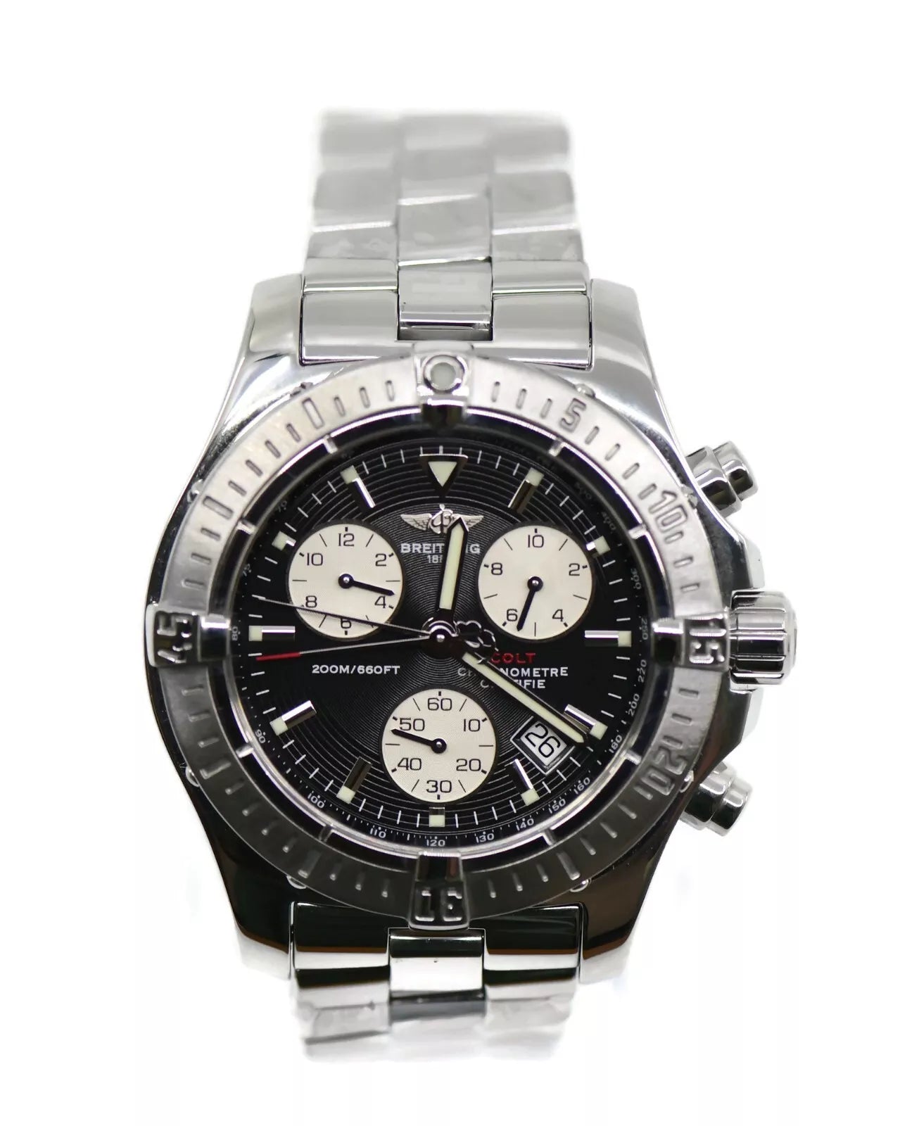 Breitling Colt Chronograph Stainless Steel Watch A73380