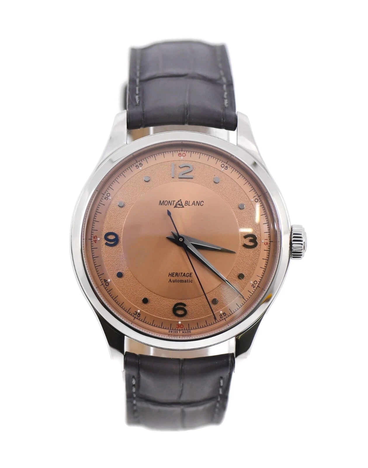 Montblanc Heritage Stainless Steel Watch 119944