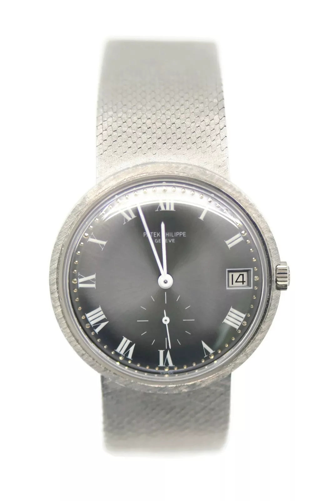 Patek Philippe Calatrava 18K White Gold Watch 3445/6