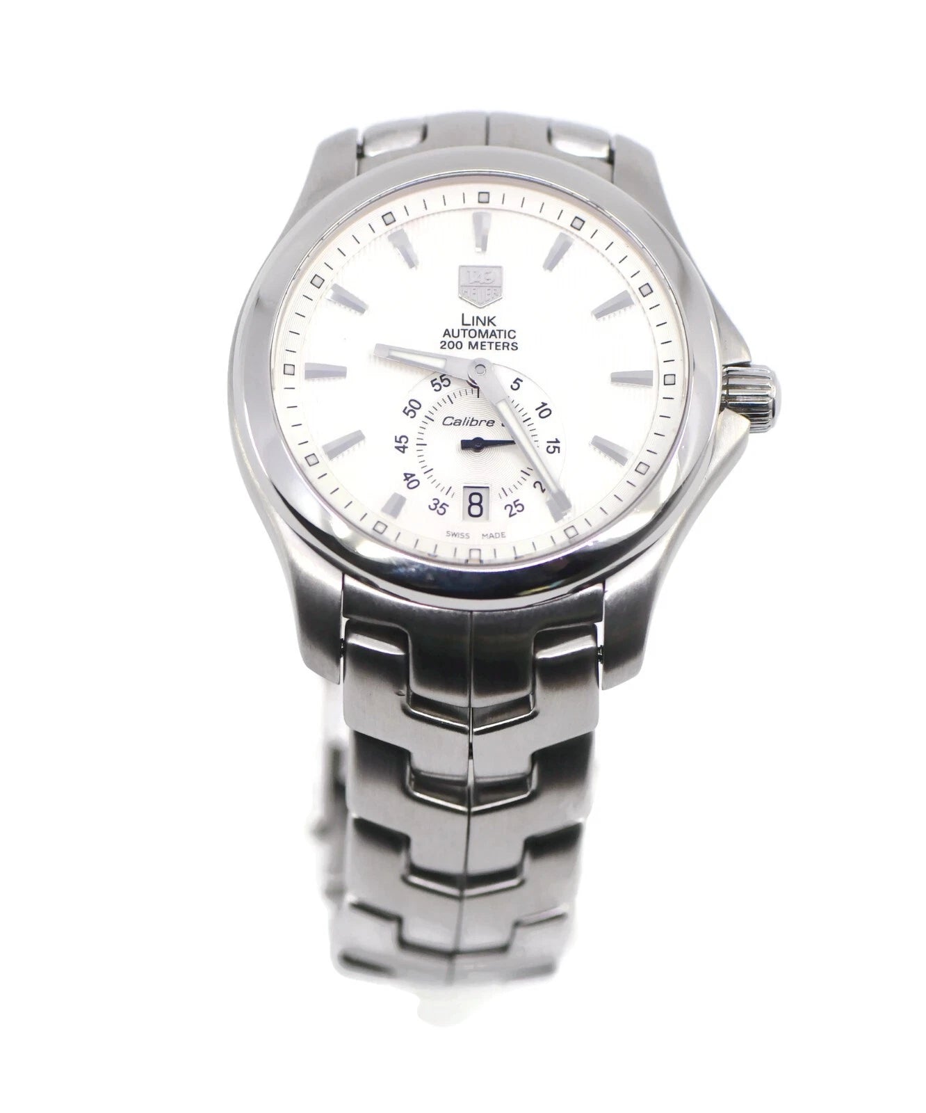 Tag Heuer Link Cal 6 Stainless Steel Watch WJF211B