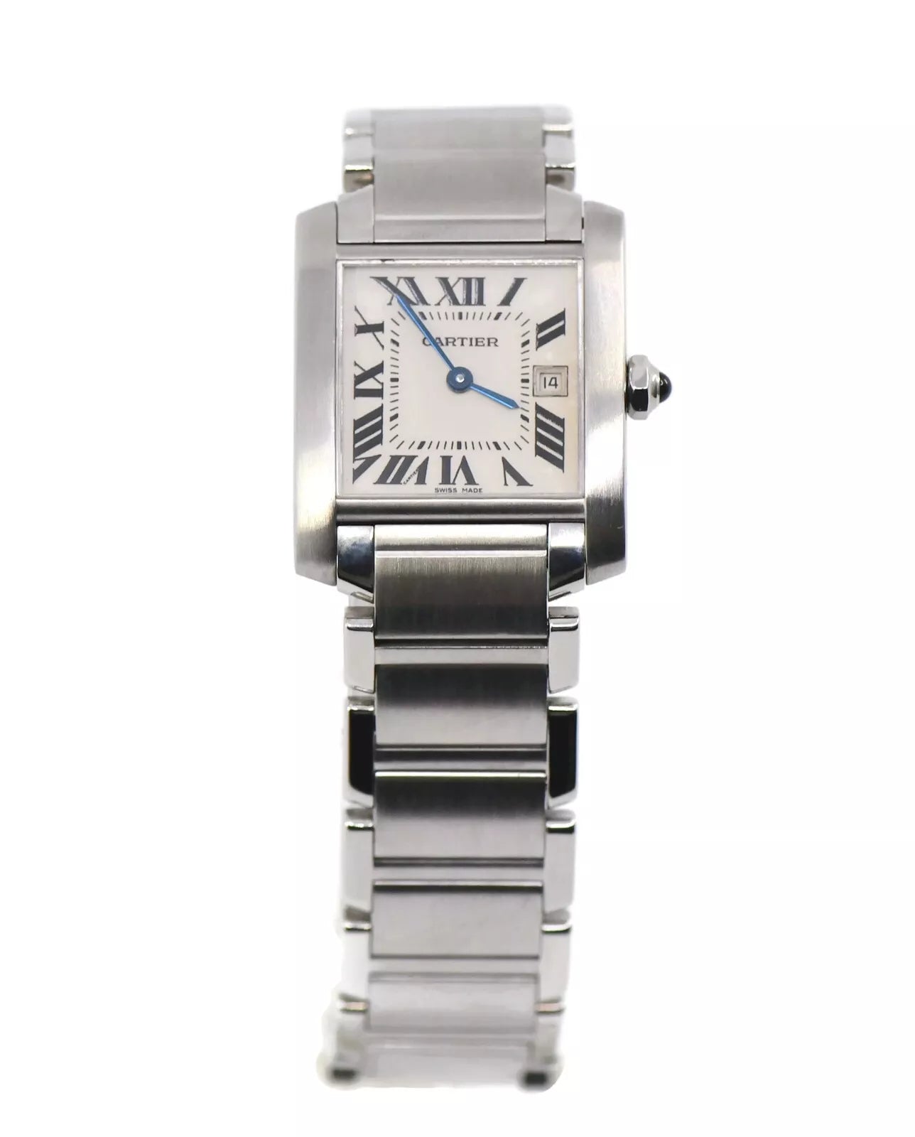 Cartier Tank Midsize Stainless Steel Watch W51011Q3