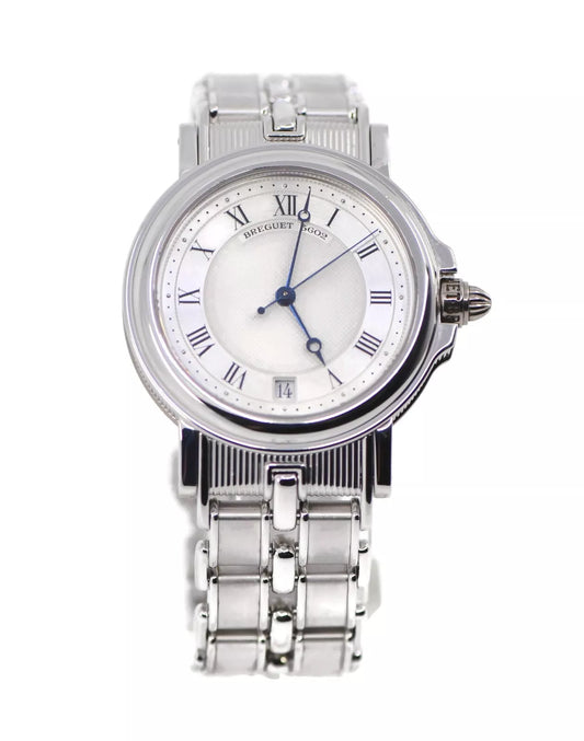 Breguet Marine 18K White Gold Watch 5800BB
