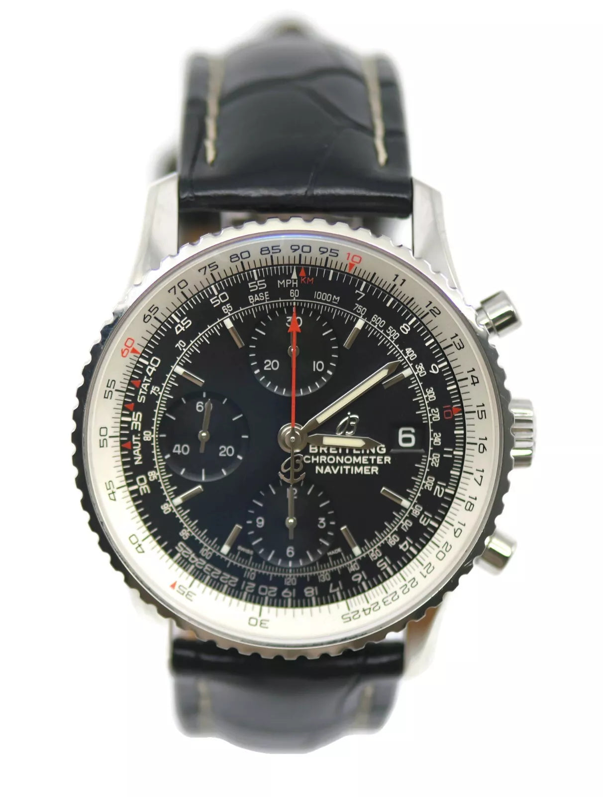 Breitling Navitimer Chronograph Stainless Steel Watch A13324