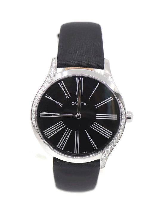 Omega De Ville Tresor Diamond Stainless Steel Watch 428.17.39.60.01.001