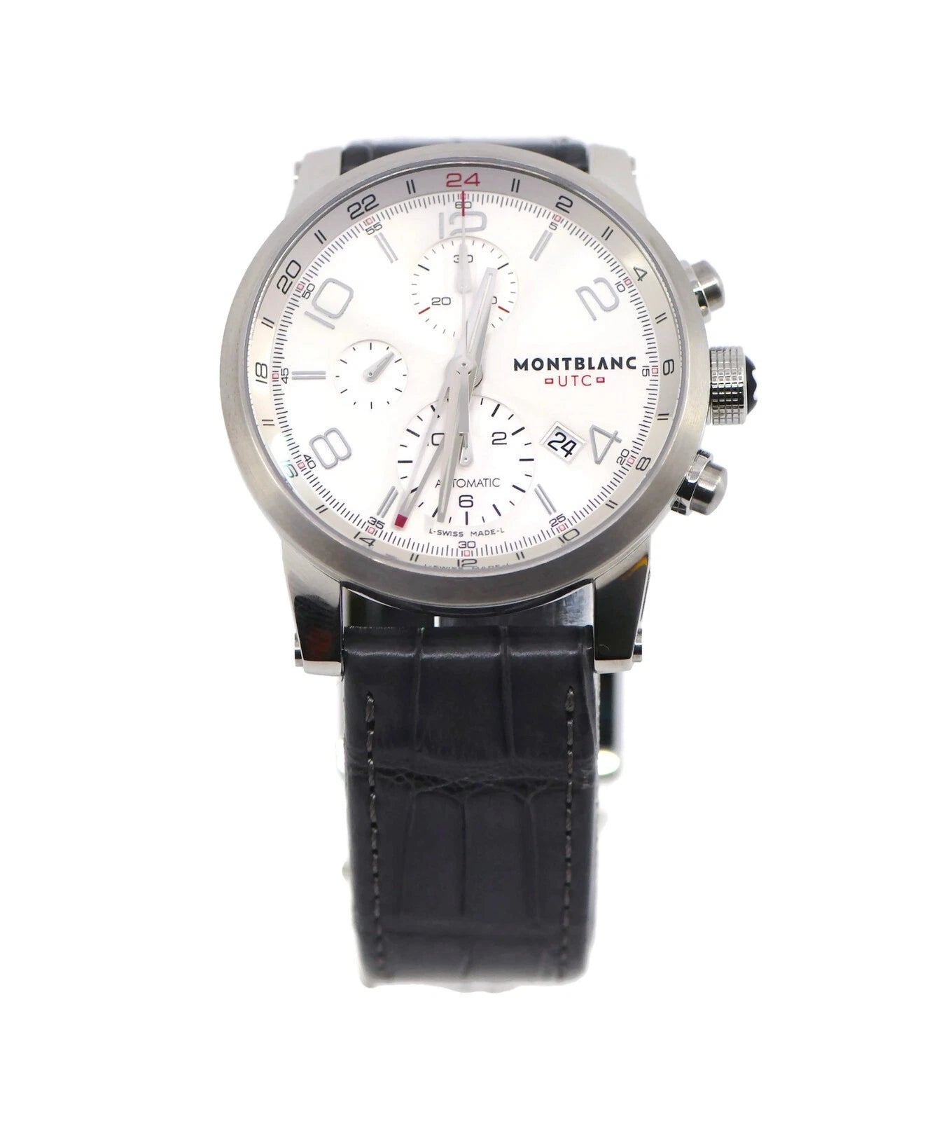 Montblanc Timewalker Voyager Stainless Steel Watch 107065