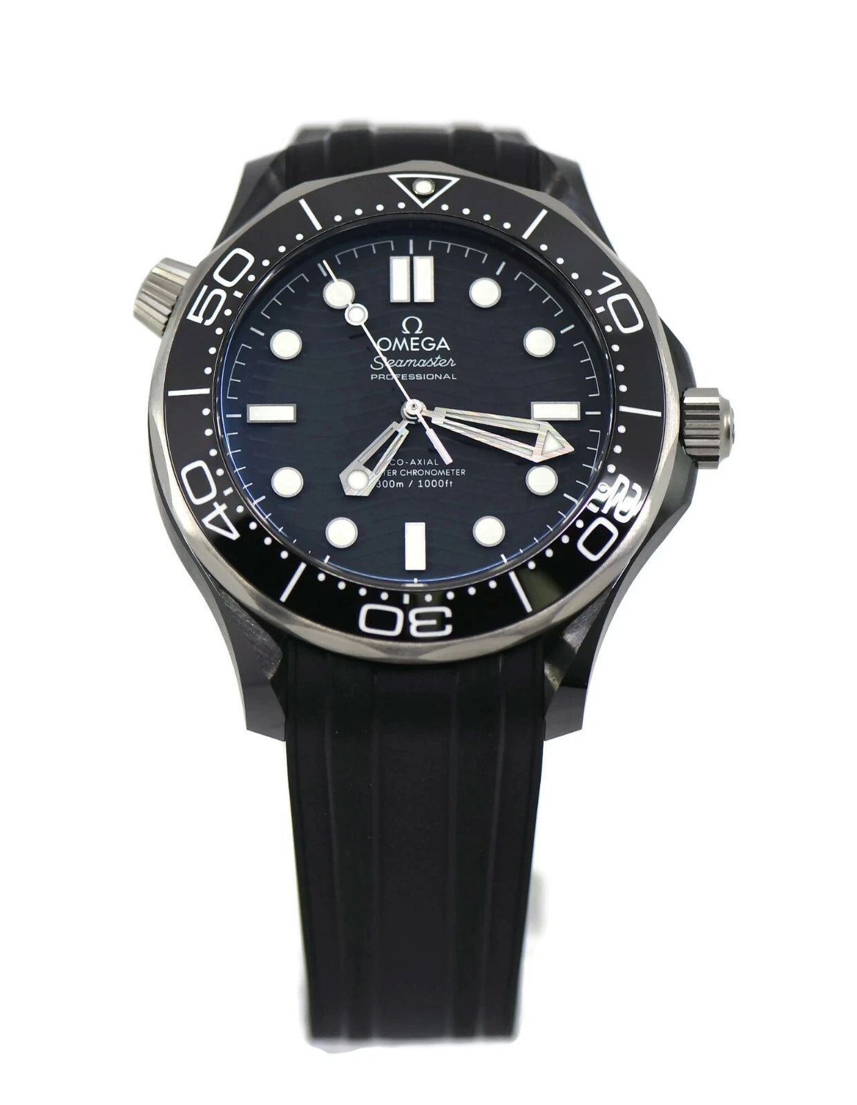 Omega Seamaster Diver Black Ceramic Watch 210.92.44.20.01.001