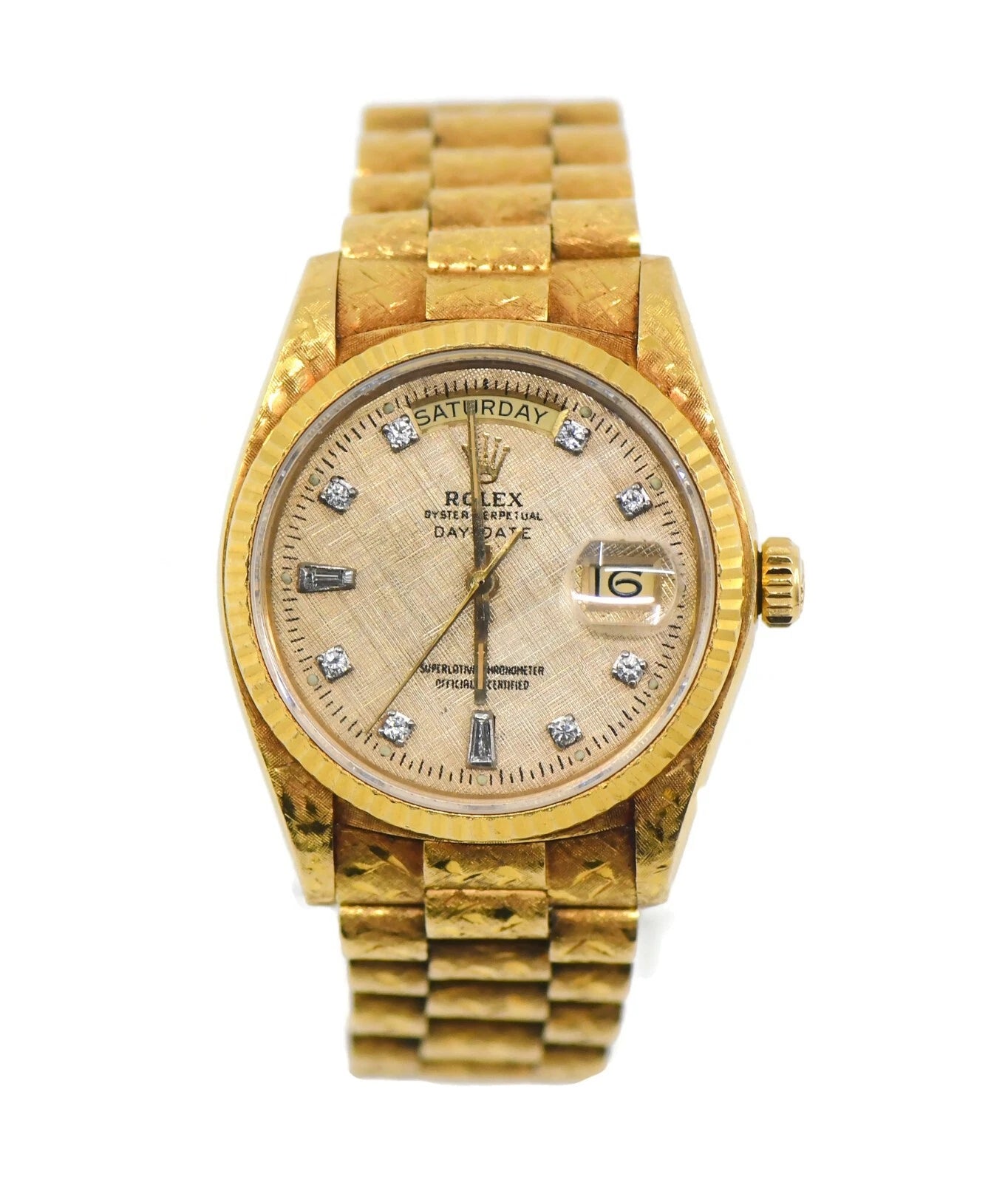 Rolex Day Date 18K Yellow Gold Watch 18038
