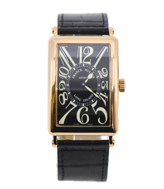 Franck Muller Long Island 18K Rose Gold Watch 1000SC