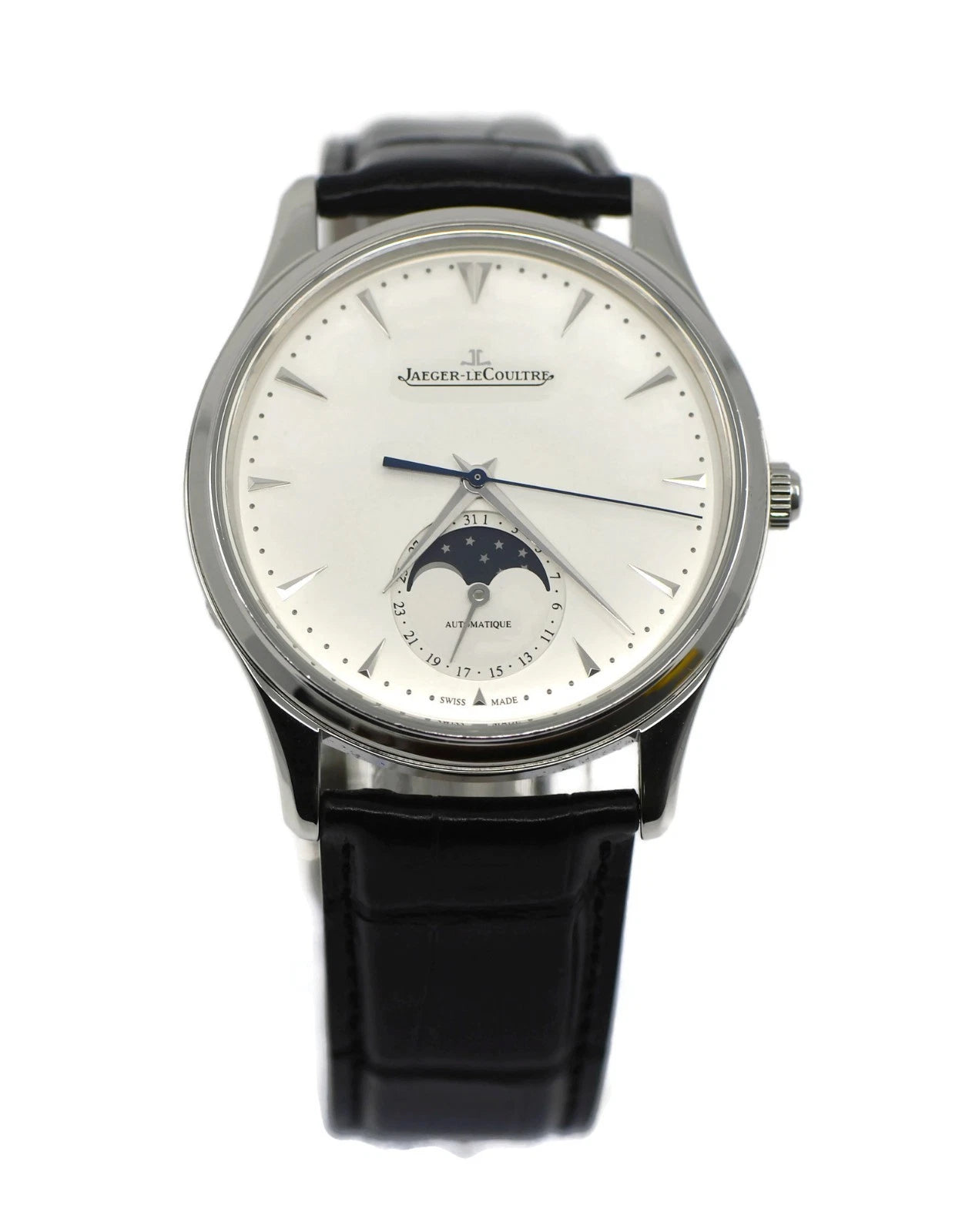 Jaeger LeCoultre Master Moon Stainless Steel Watch Q1368420