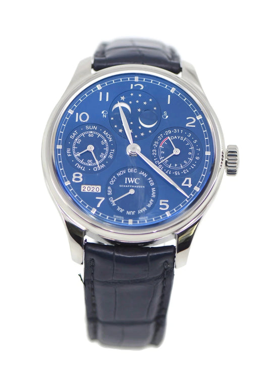 IWC Perpetual Calendar 18K White Gold Watch IW503401