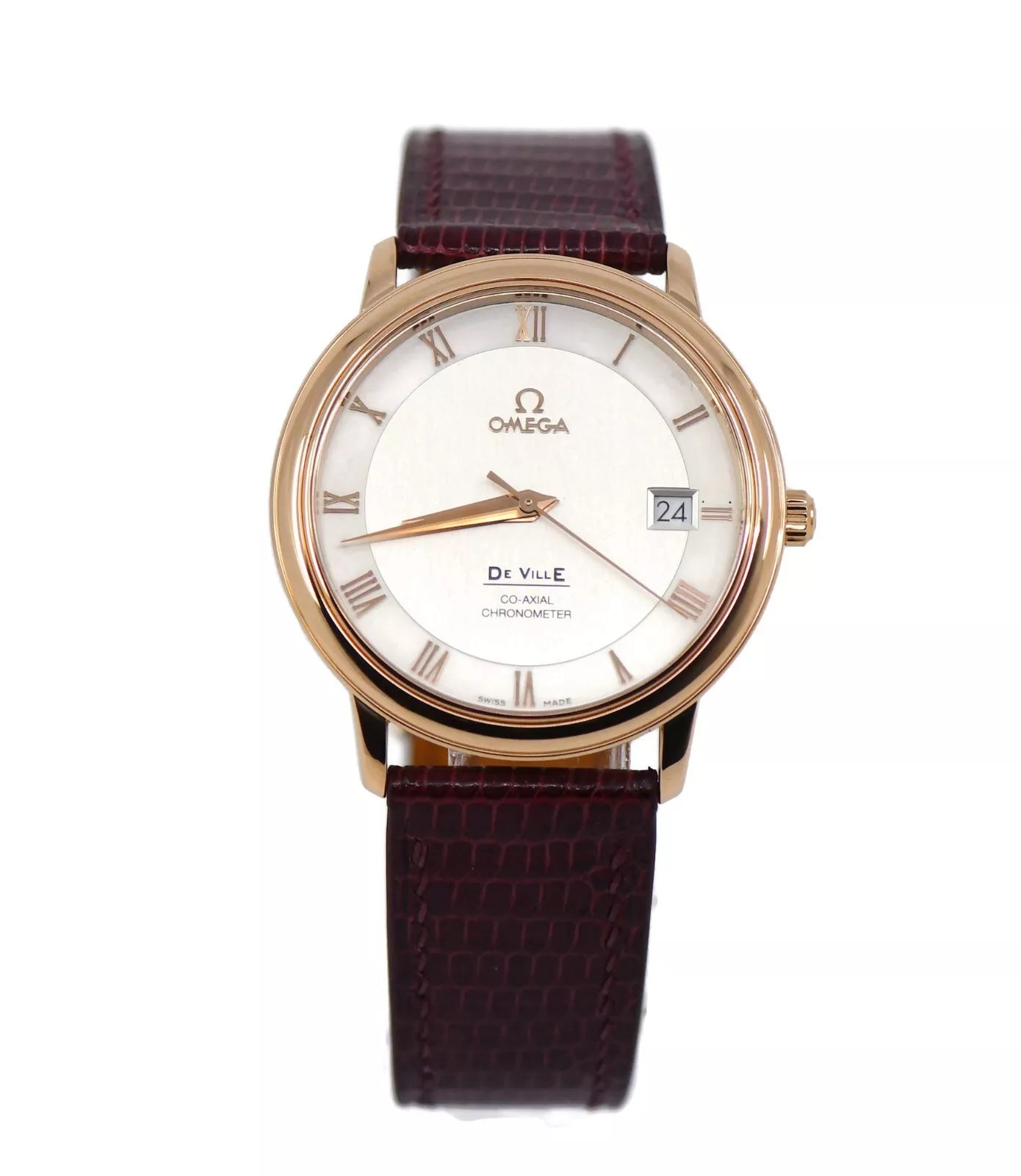 Omega DeVille 18K Rose Gold Watch 4678.31.02