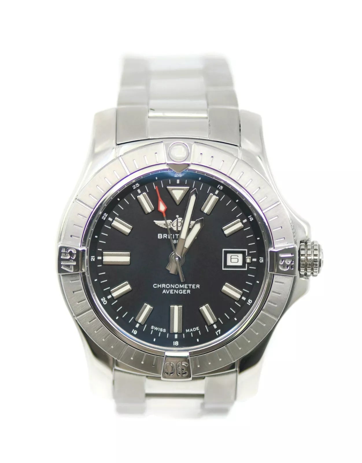 Breitling Avenger Stainless Steel Watch A17318