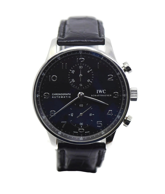 IWC Portuguese Chronograph Stainless Steel Watch IW371447