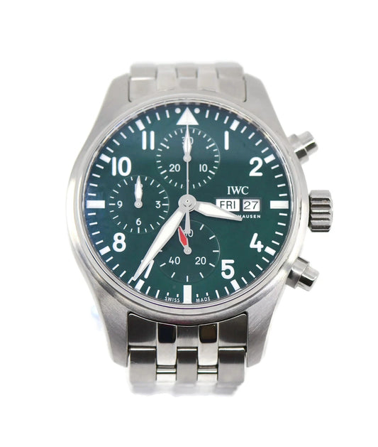 IWC Pilot's Chronograph Stainless Steel Watch IW388104