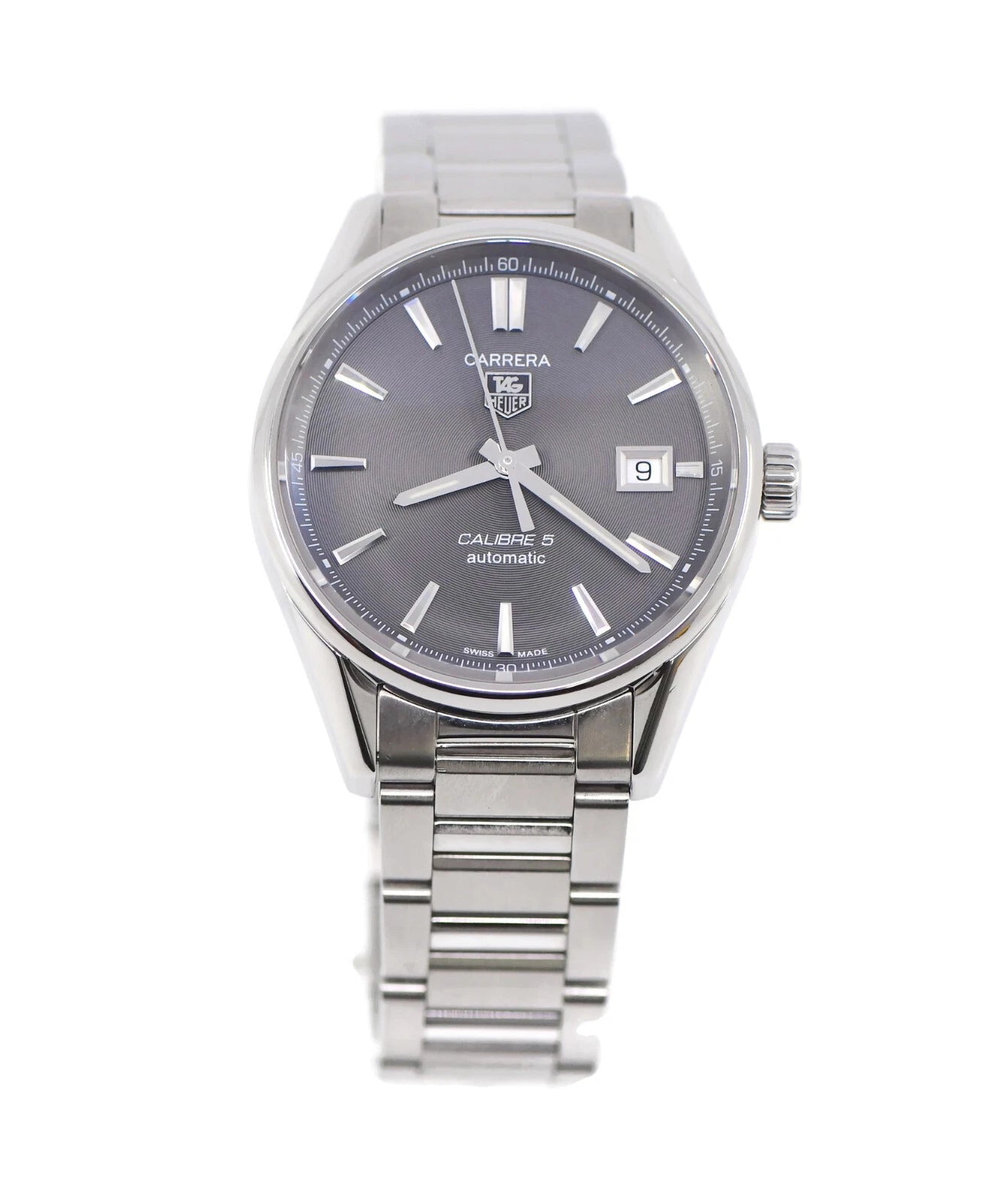 Tag Heuer Carrera Cal 5 Stainless Steel Watch WAR211C