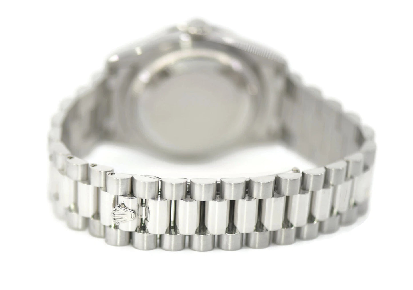 Rolex Day Date Diamond Meteorite Platinum Watch 118346