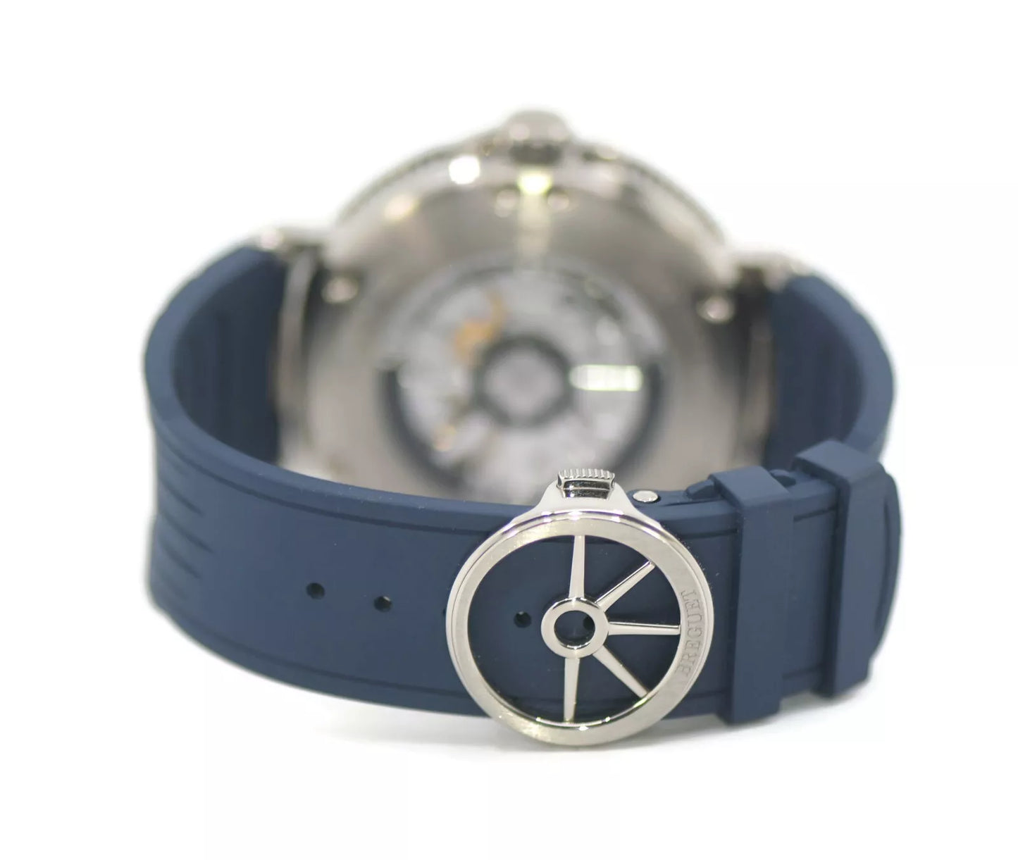 Breguet Marine Hora Mundi 18K White Gold Watch 5557BB