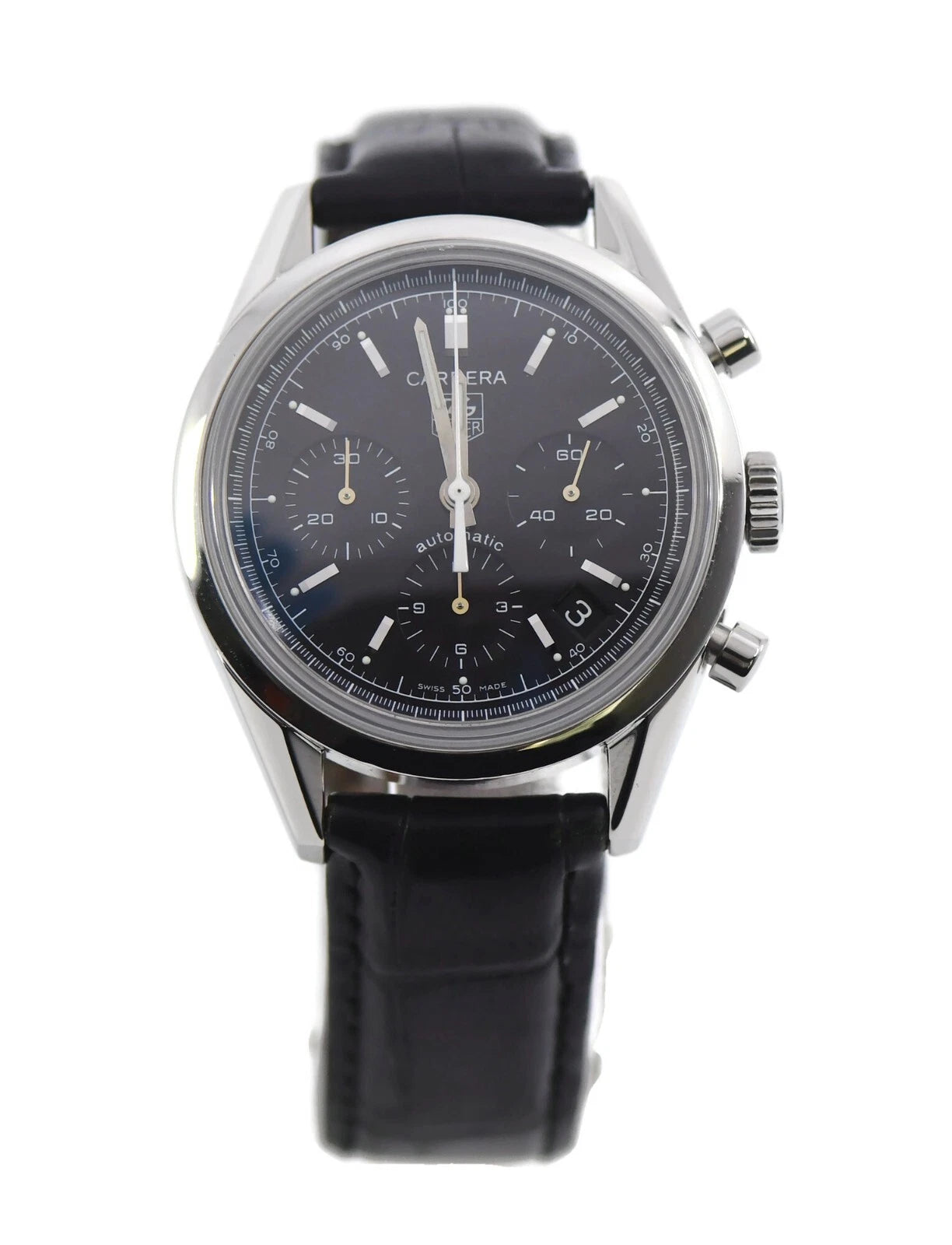 Tag Heuer Carrera Chronograph Stainless Steel Watch CV2111
