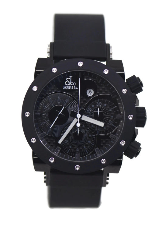 Jacob & Co Epic 2 Chronograph Stainless Steel Watch E2CBR