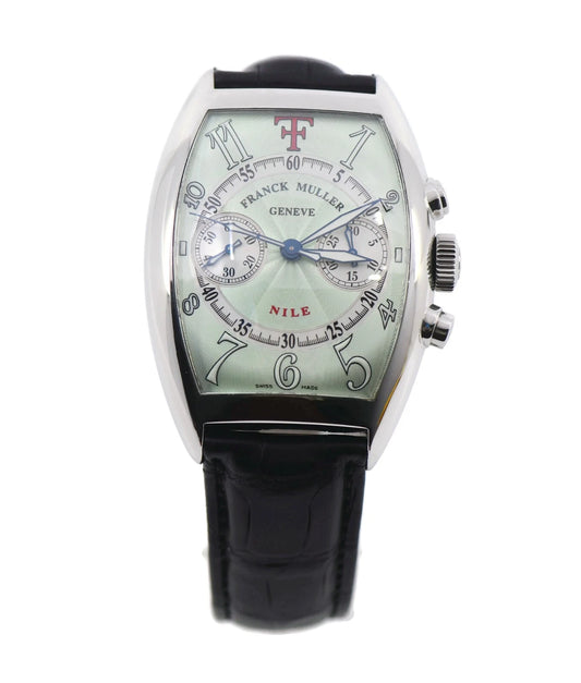 Franck Muller Conquistador Nile Casablanca Stainless Steel Watch 8880 CC
