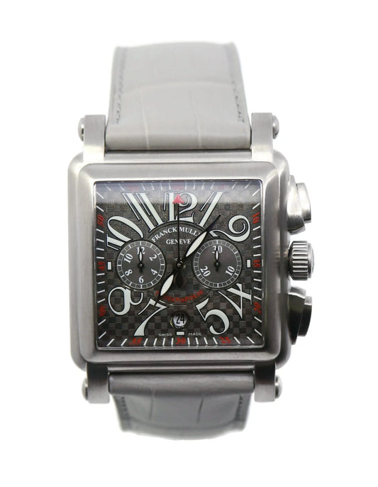 Franck Muller Indianapolis Stainless Steel Watch 10000