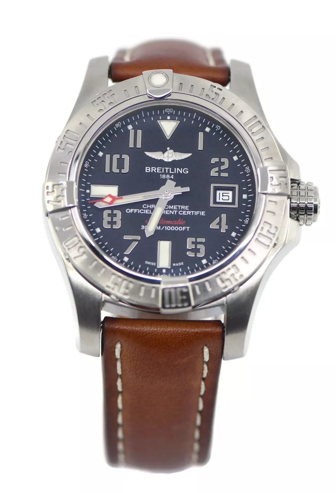 Breitling Avenger II Seawolf Stainless Steel Watch A17331