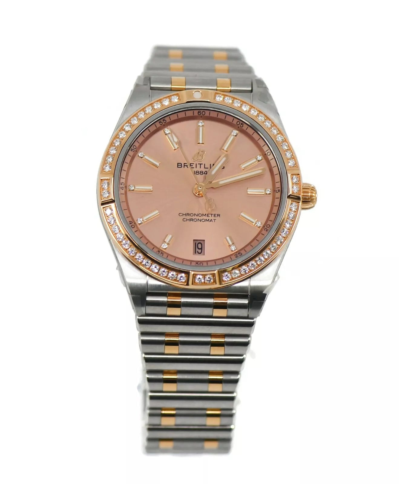 Breitling Chronomat 36 Diamond 18K/Stainless Steel Watch U10380