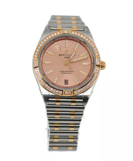 Breitling Chronomat 36 Diamond 18K/Stainless Steel Watch U10380