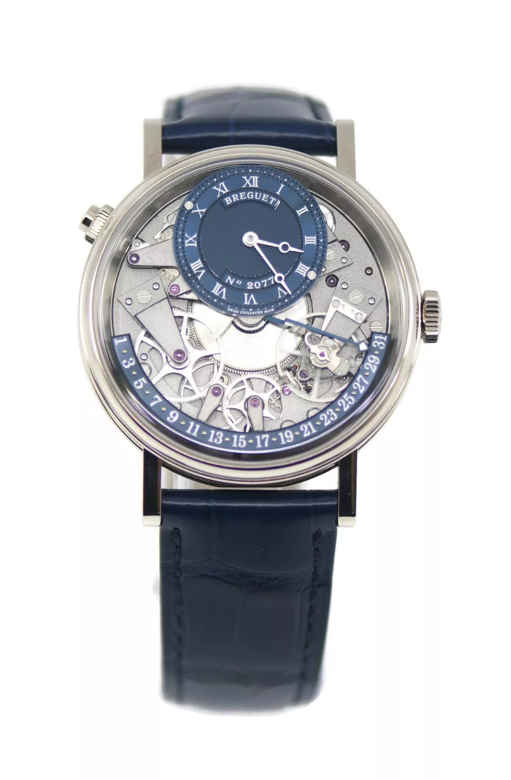 Breguet Tradition Retrograde 18K White Gold Watch 7597