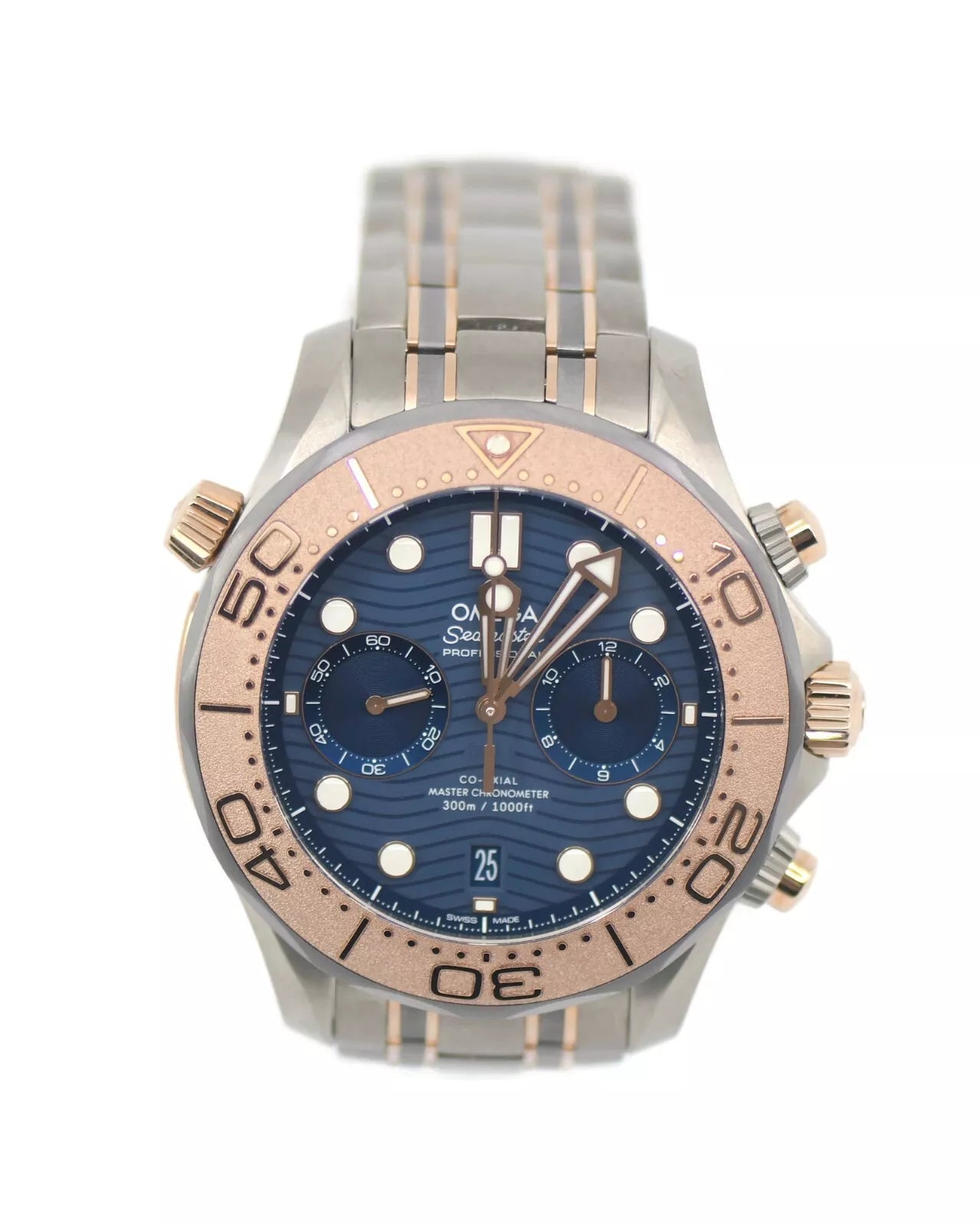 Omega Seamaster Numbered Edition Rose Gold Titanium Watch 210.60.44.51.03.001