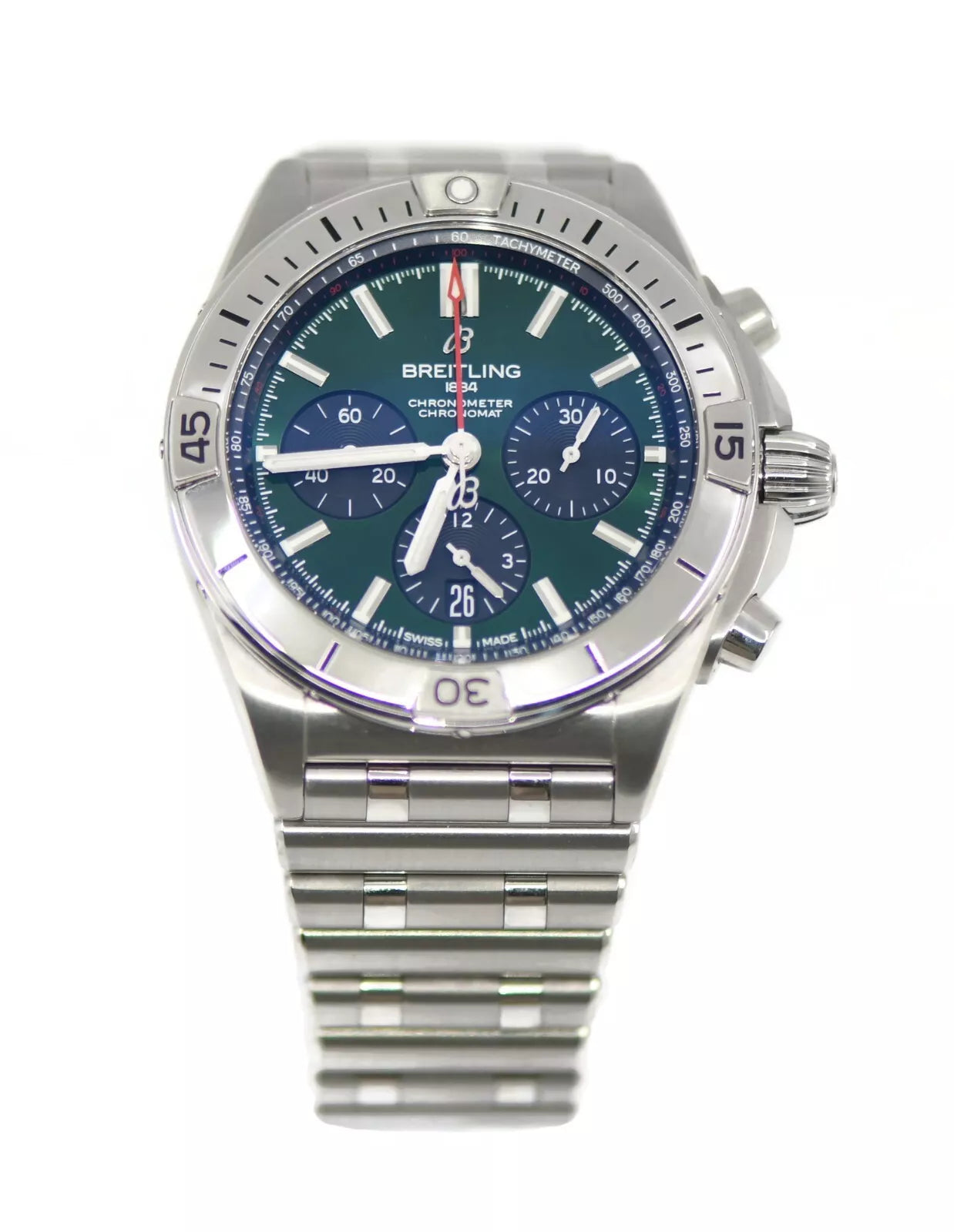 Breitling Chronomat B01 Stainless Steel Watch AB0134
