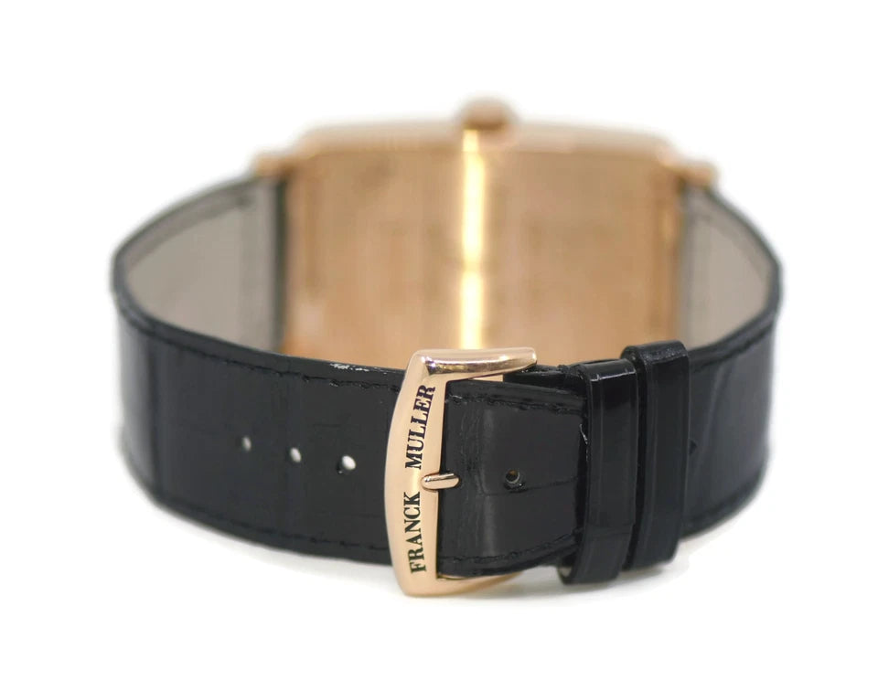 Franck Muller Long Island 18K Rose Gold Watch 1002QZ