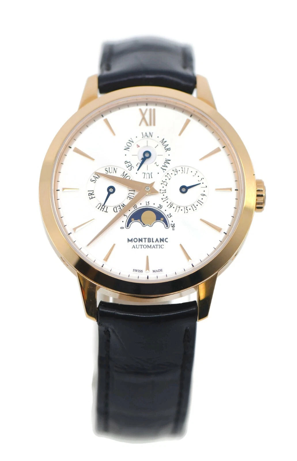 Montblanc Heritage Perpetual Calendar 18K Rose Gold Watch 110714