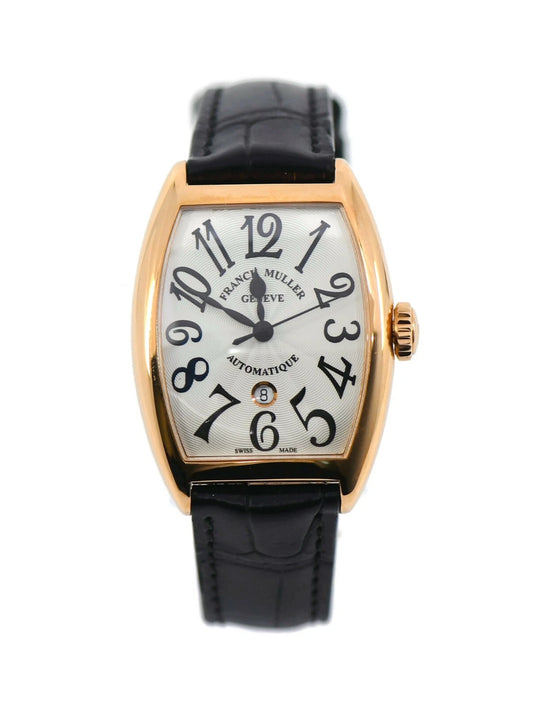 Franck Muller Curvex 18K Rose Gold Watch 7500 SC AT