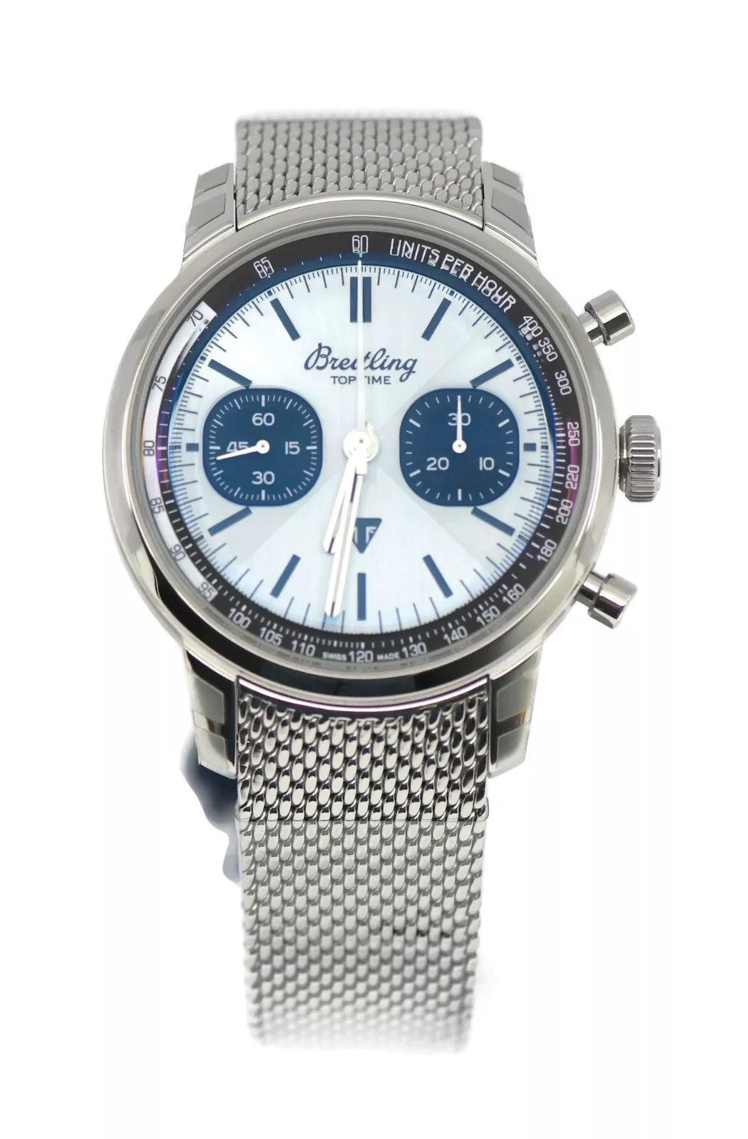 Breitling Top Time Chronograph Stainless Steel Watch AB0176