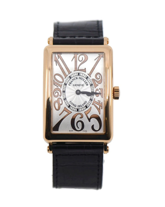 Franck Muller Long Island 18K Rose Gold Watch 1002QZ