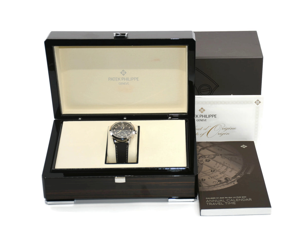 Patek Philippe Annual Calendar 18K White Gold Watch 5326G