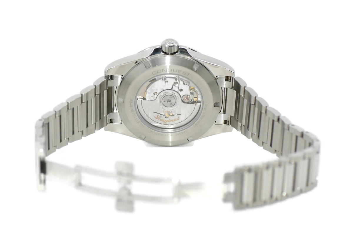 Longines Conquest Stainless Steel Watch L3.830.4.92.6