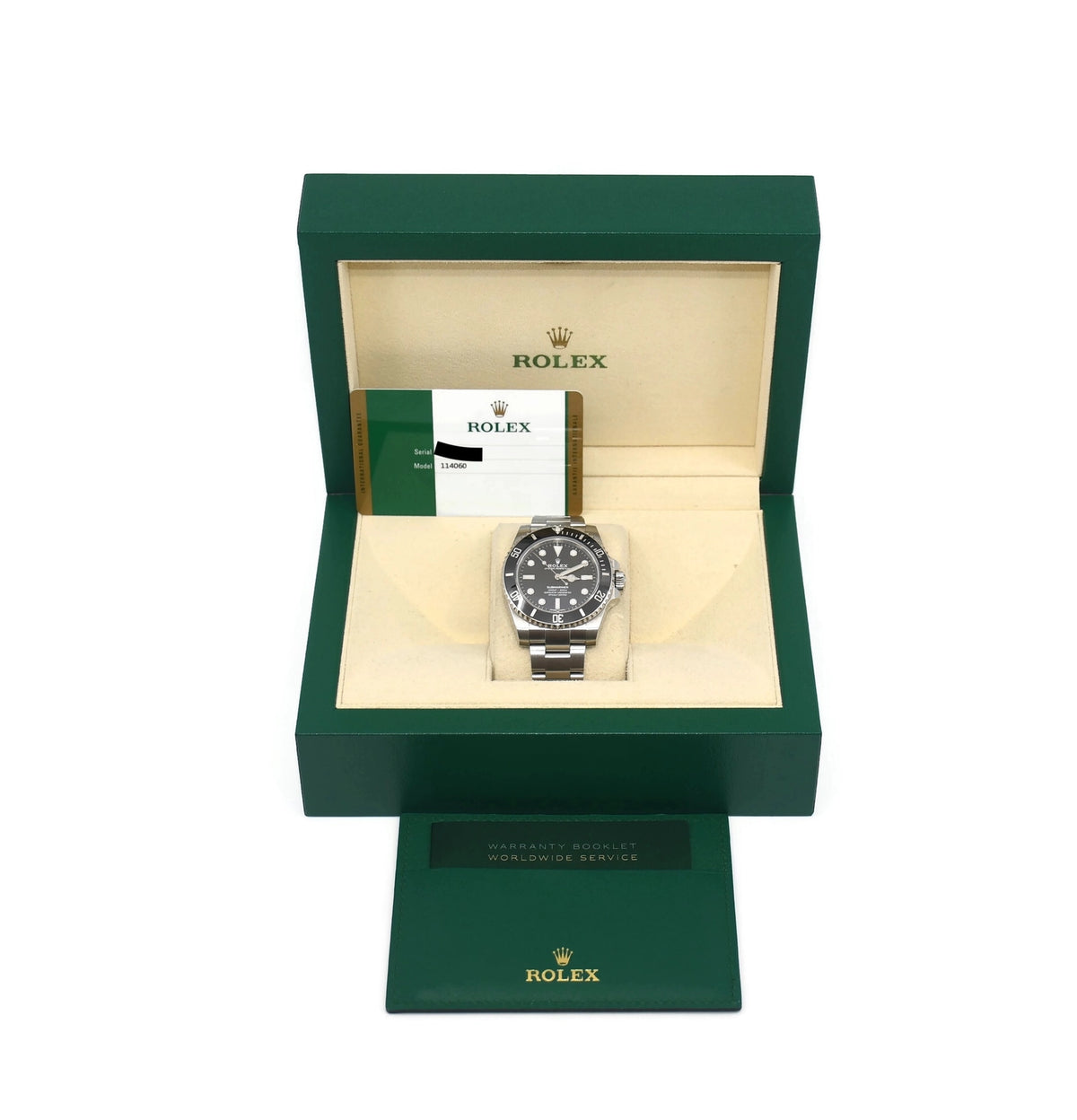 Rolex Submariner No Date Stainless Steel Watch 114060