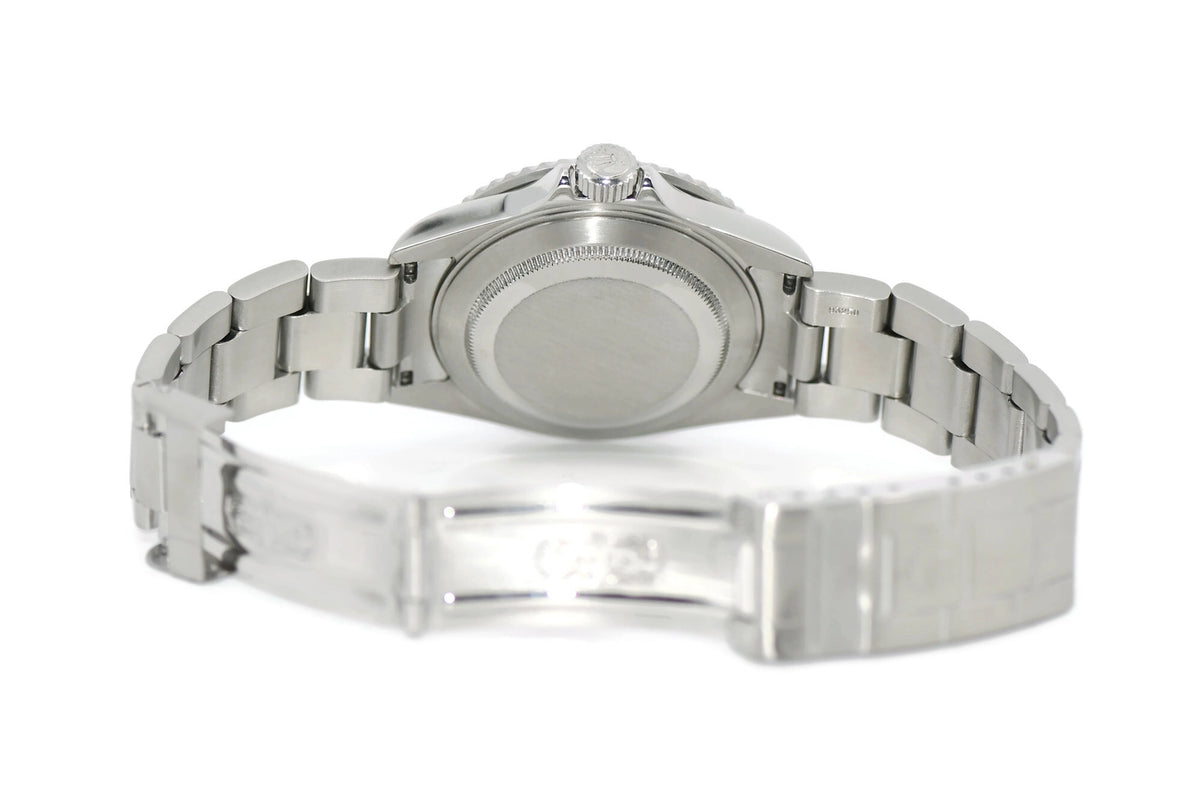 Rolex Submariner Kermit Flat 4 Stainless Steel Watch 16610LV